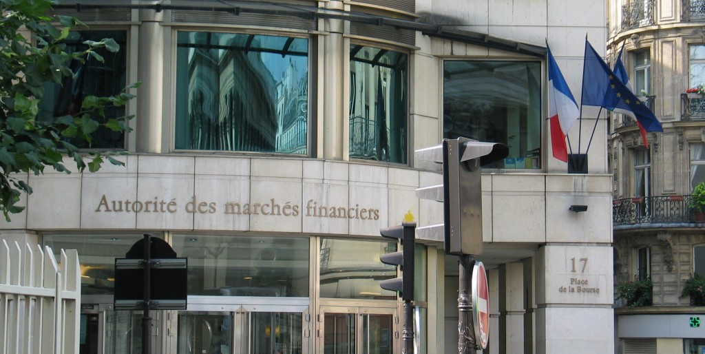Siège de l'Autorité des marchés financiers (AMF), 17 Place de la Bourse, à Paris (photo © GPouzin)