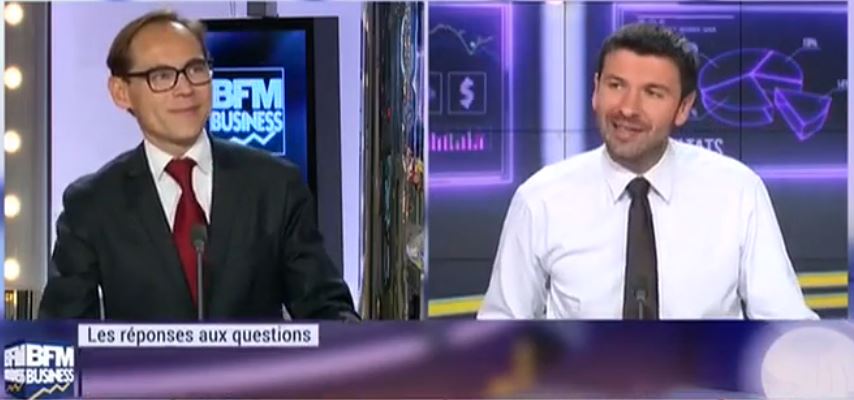 Gilles Pouzin, journaliste fondateur de Deontofi.com, répond aux questions des épargnants, dans l'émission Intégrale Placements sur BFM Business TV, avec Guillaume Sommerer.